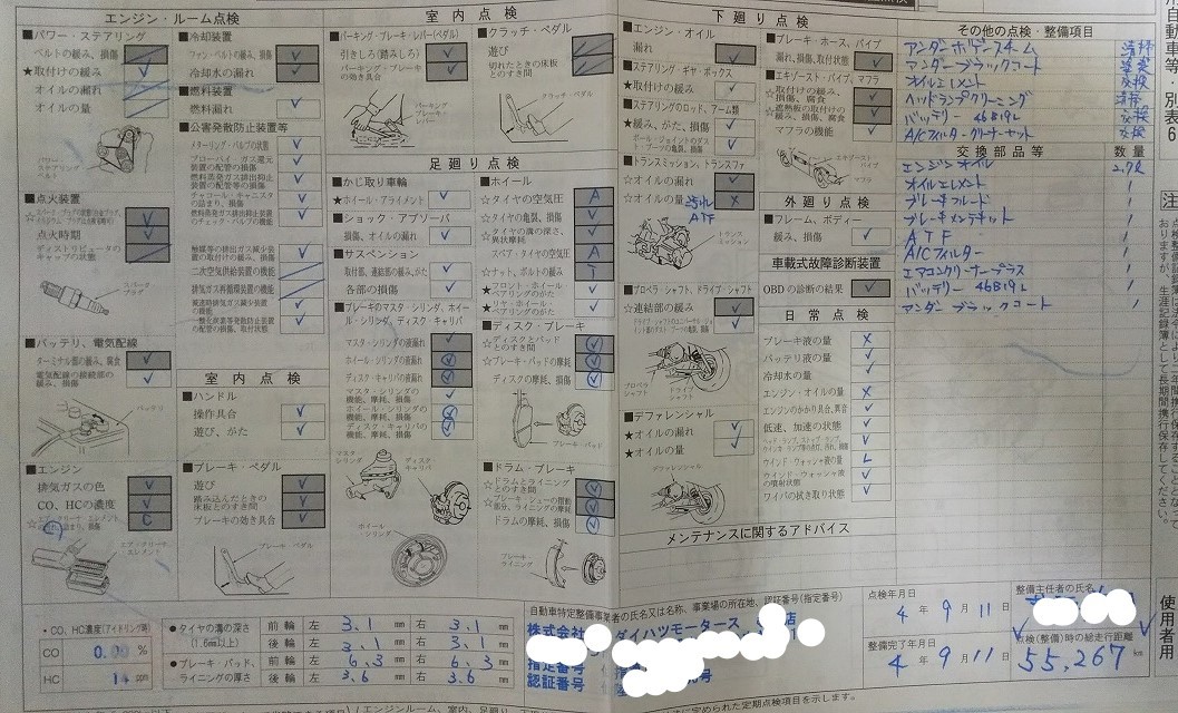 仙台 即決 車検付 令和6年10月2日迄 4WD スタッドレスタイヤ装着 整備記録簿有 走行距離少ない 支払総額109,000円・追加画像145枚_画像10