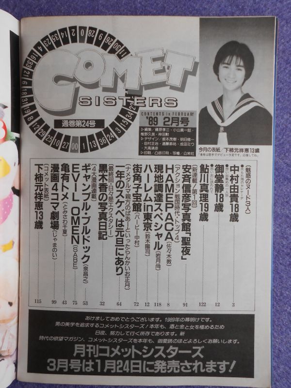 [38] COMET SISTERS コメット・シスターズ 1989年2月号 Vol.24_画像3