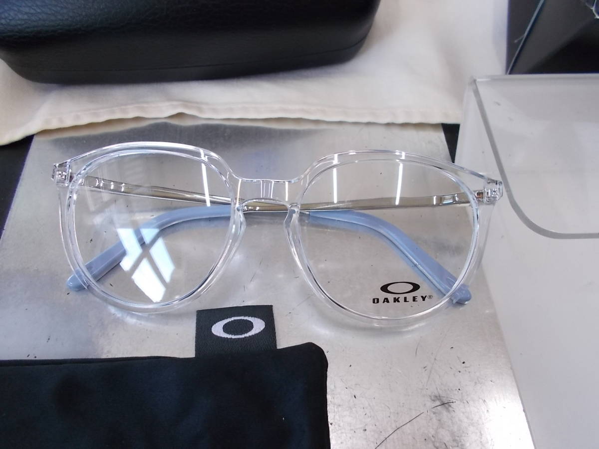 OAKLEY オークリー BMNG 超かっこいい ボストン 眼鏡フレーム OX8150-0353 Polished Clear