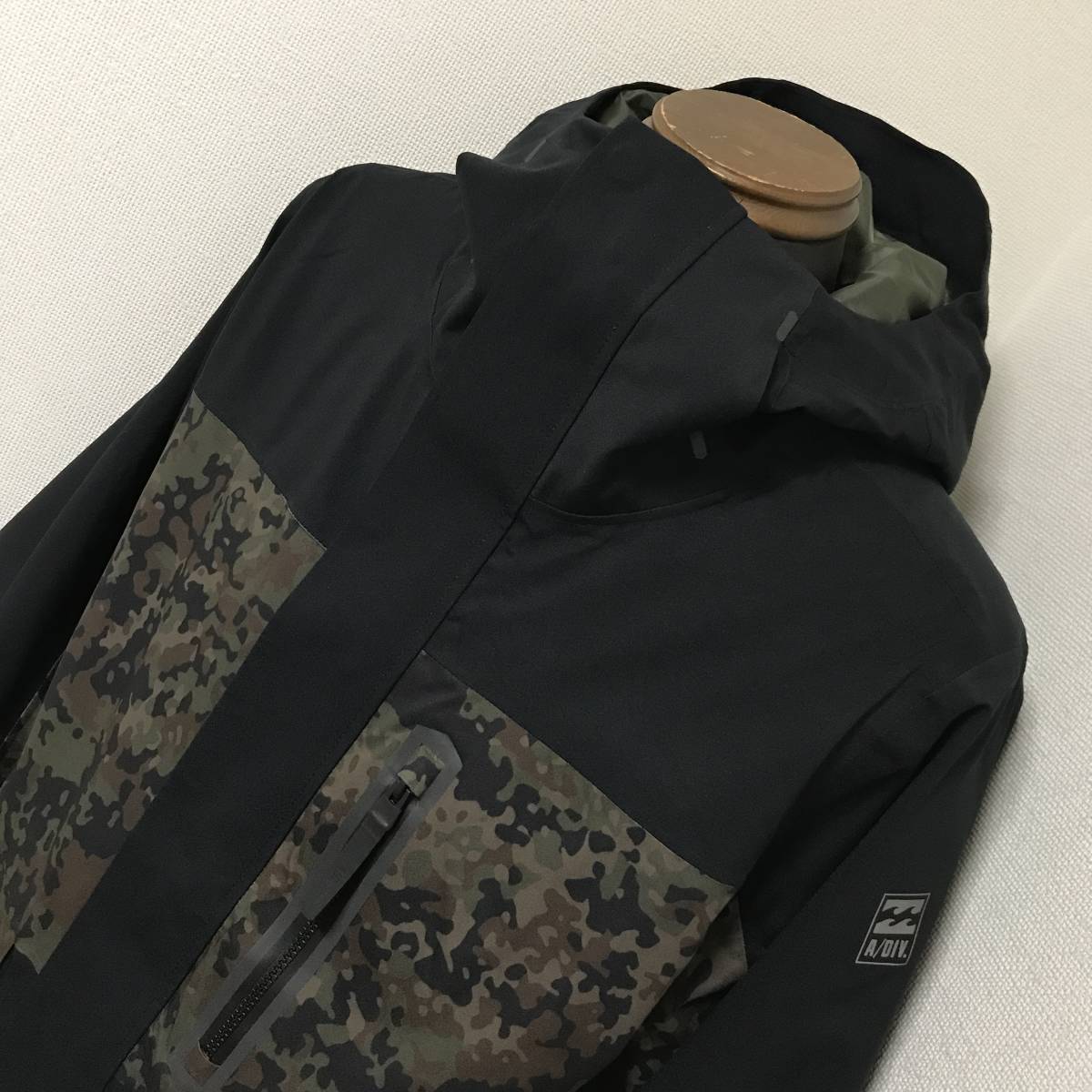 未使用◆訳あり◆2022◆Billabong A/Div DELTA SYMPATEX JACKET Mサイズ 迷彩柄 カモフラ ビラボン デルタ ジャケット メンズ スノーボード_画像2