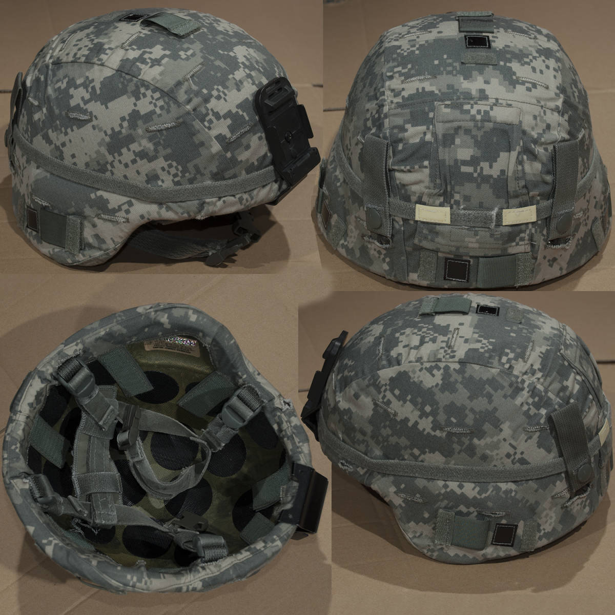 米軍実物 SDS製 ACH　M サイズ (Advanced Combat Helmet) M (MEDIUM ミディアム) コンバット ヘルメット ノーマル支_お送りする現物(画像にあるお品のみです)