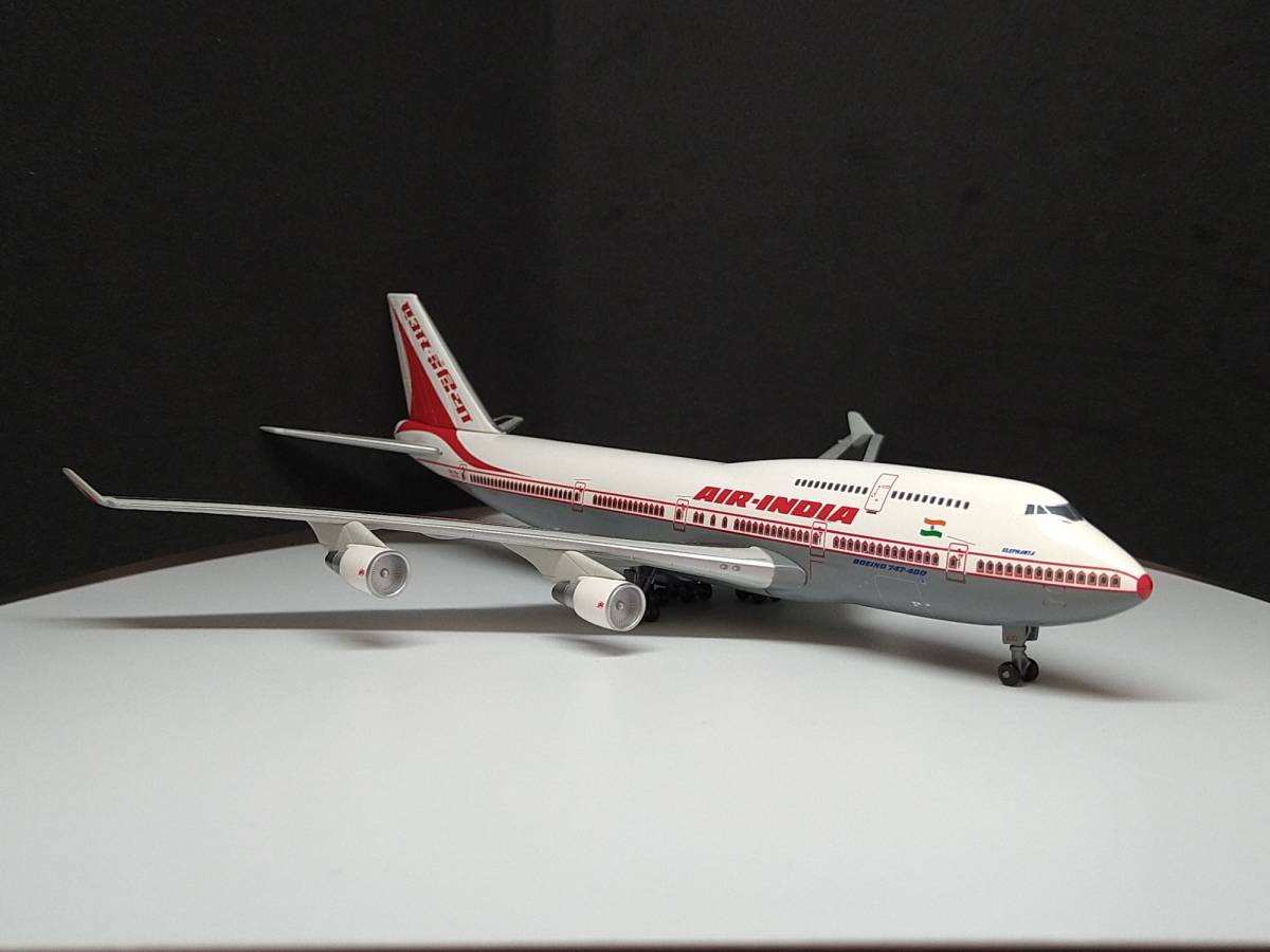 エアインディア B747-400 1/400 ドラゴン ウイングス Air India DRAGON WINGS_画像3