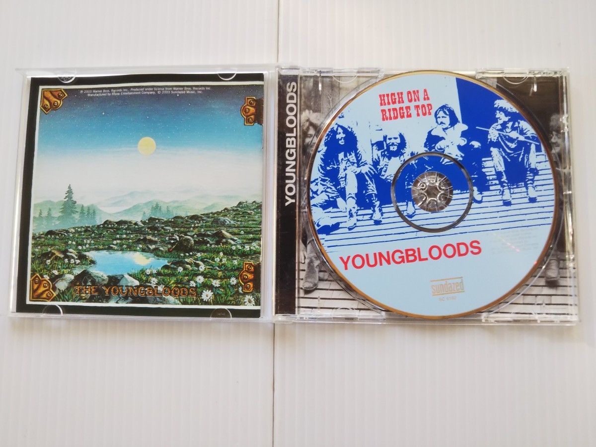Q6800 YOUNGBLOODS/HIGH ON A RIDGE TOP CD_画像2