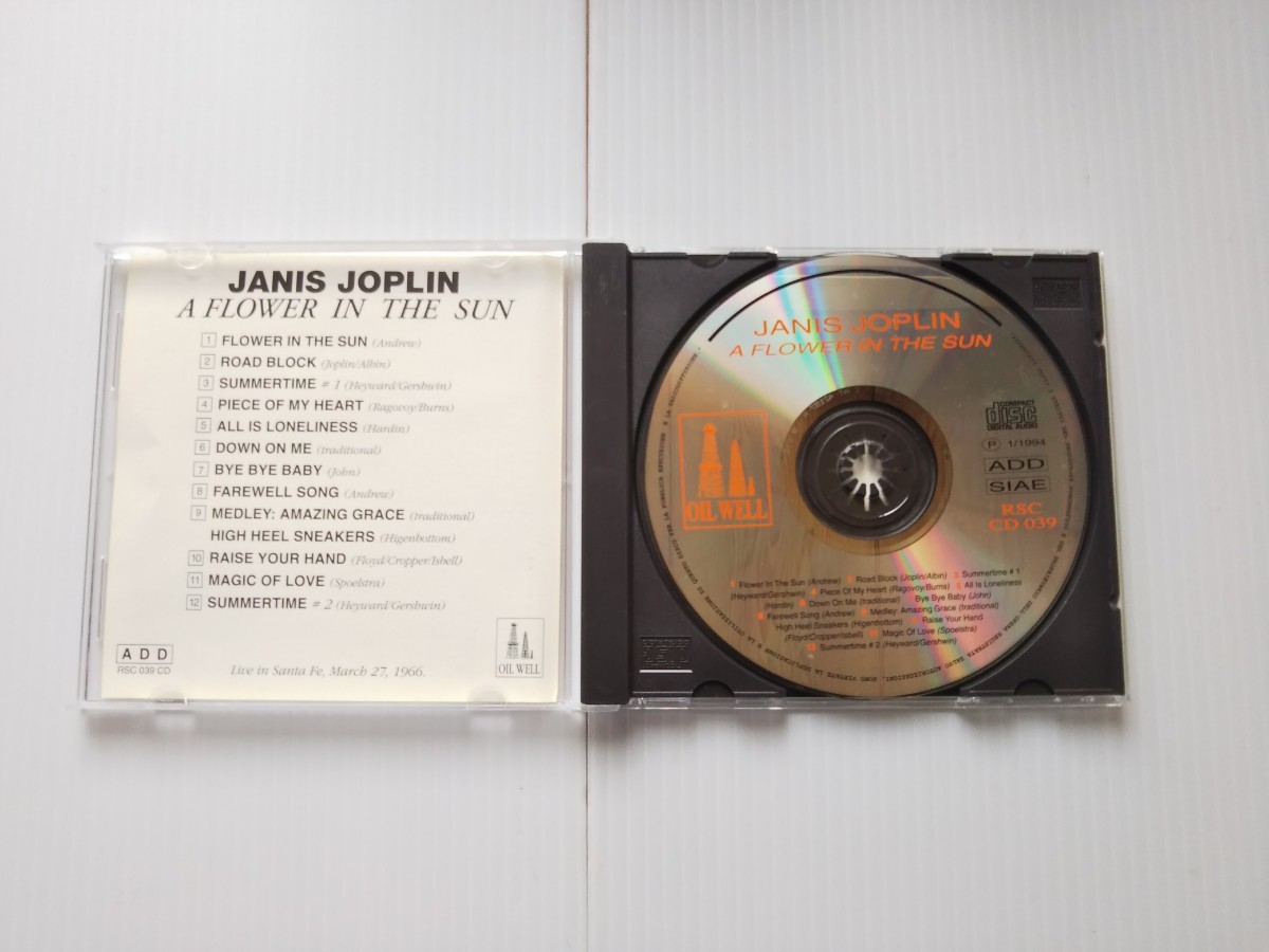 R6803 JANIS JOPLIN/A FLOWER IN The SUN CD_画像2