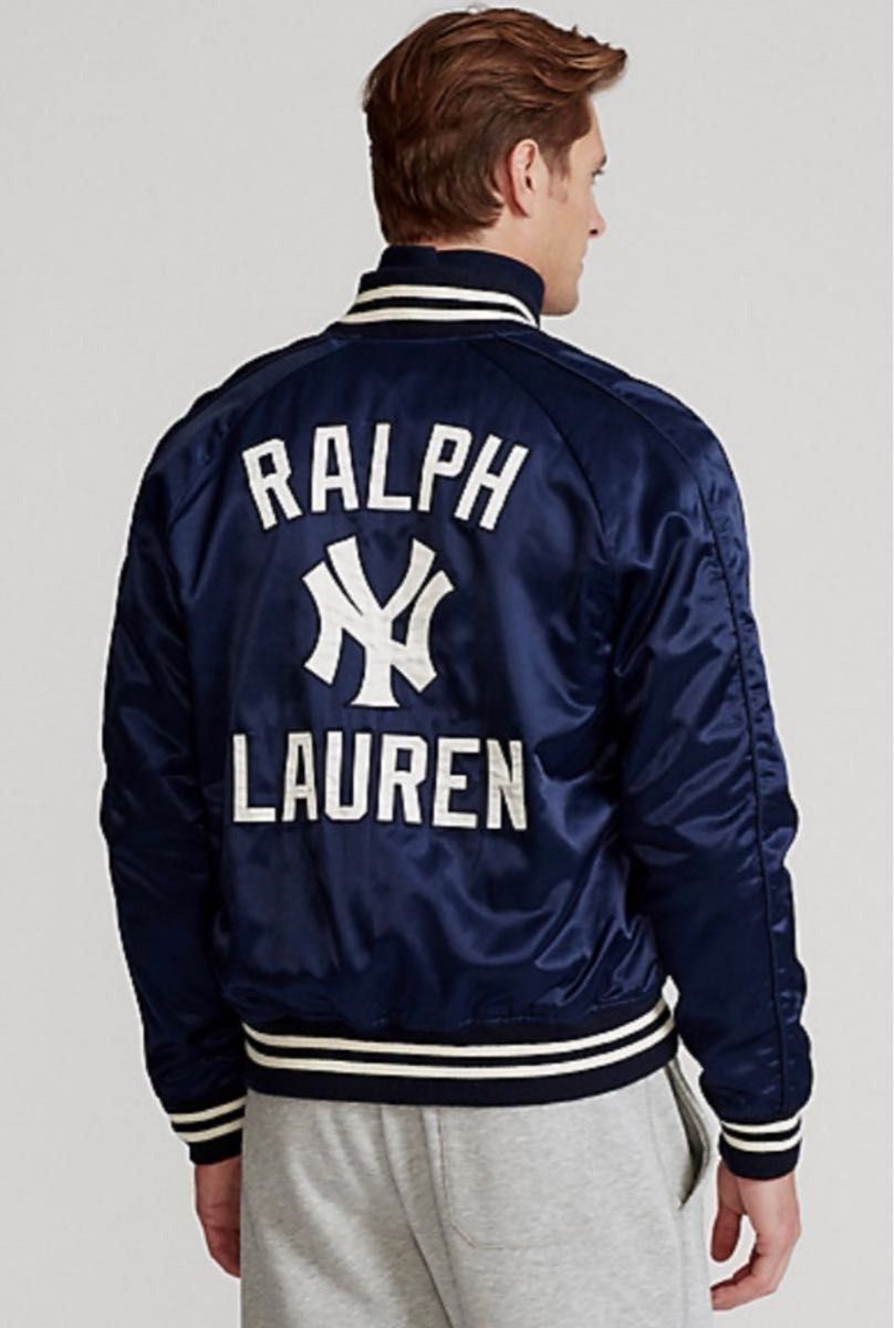 【XL】RALPH LAUREN YANKEES JACKET NAVY