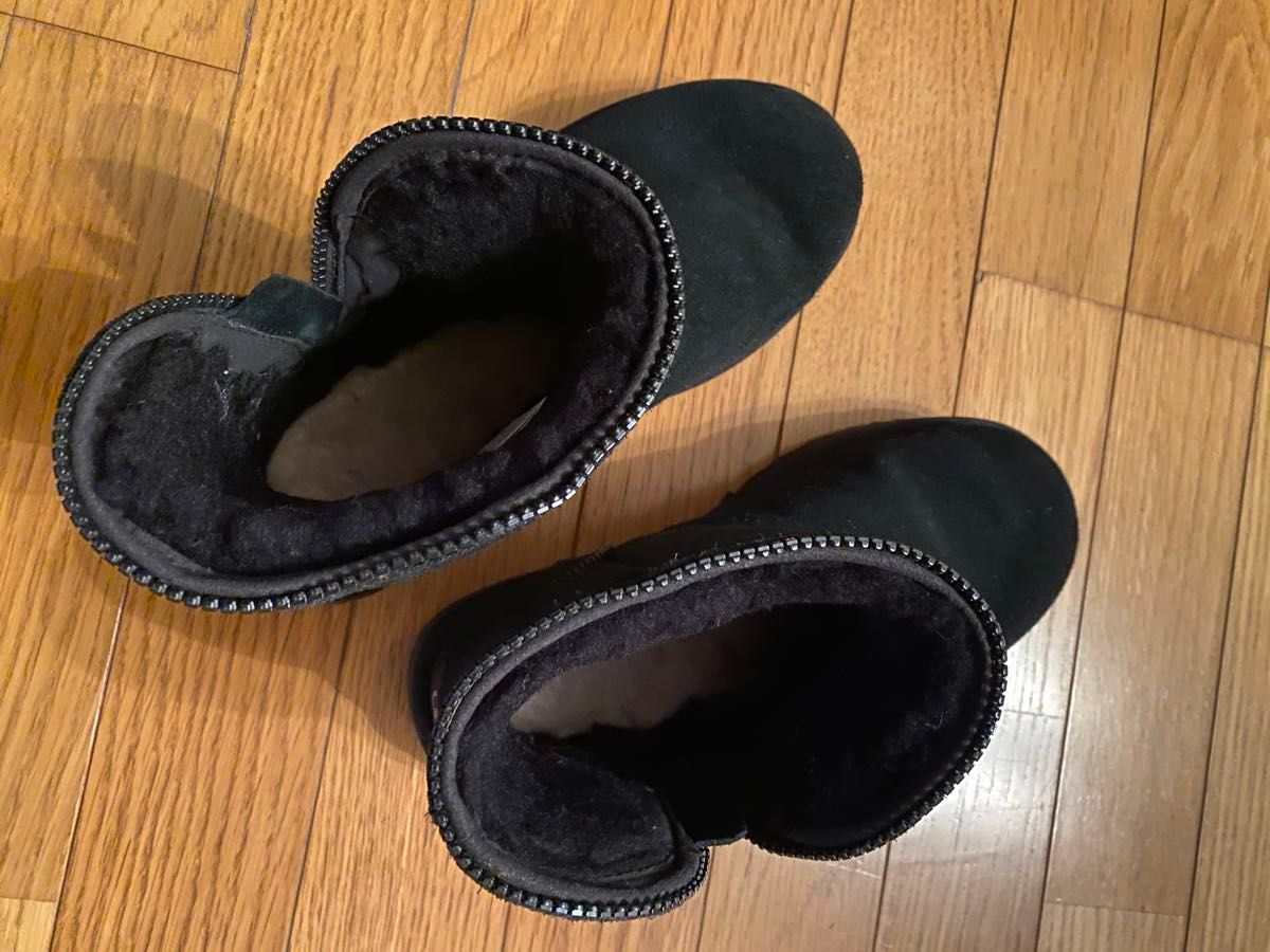 値下げ★UGG ムートン ブーツ アグ ブラック ボア