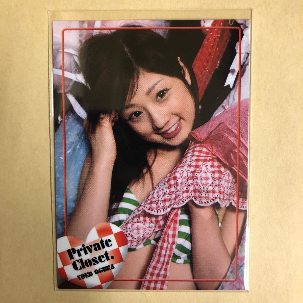 小倉優子 2007 Produce MASTER トレカ アイドル グラビア カード 水着 ビキニ 020 タレント トレーディングカード_画像2