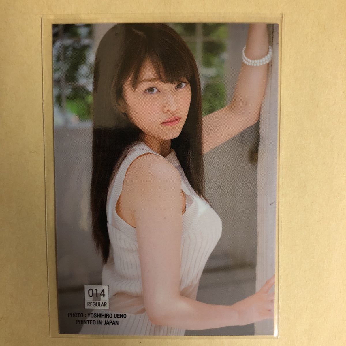 山地まり トレカ アイドル グラビア 水着 カード ビキニ 014 Mari Yamachi タレント トレーディングカードの画像2