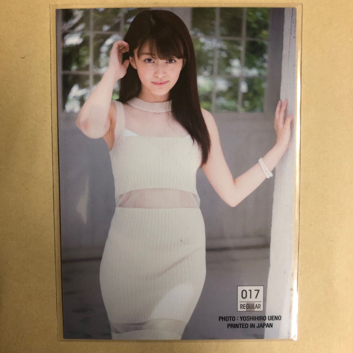 山地まり トレカ アイドル グラビア カード 水着 ビキニ 017 Mari Yamachi タレント トレーディングカードの画像2