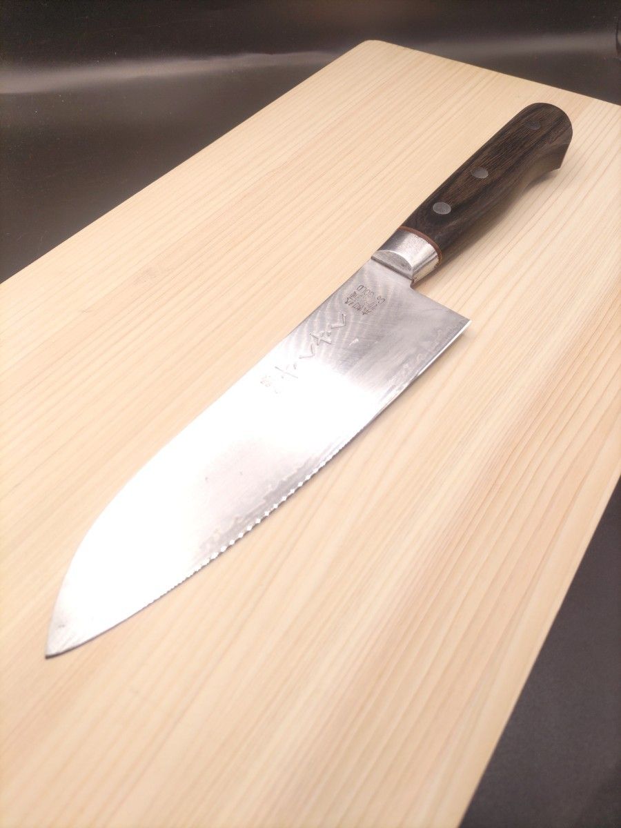80 登録 さくさく 本割込 特殊鋼 Co-GOLD 研ぎ済み 三徳包丁 80 登録 さくさく 本割込 特殊鋼 Co-GOLD 研ぎ済み 三徳包丁