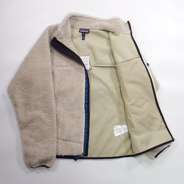 未使用品 Patagonia Classic Retro X Jacket Natural M パタゴニア クラシックレトロジャケット ナチュラル_画像3