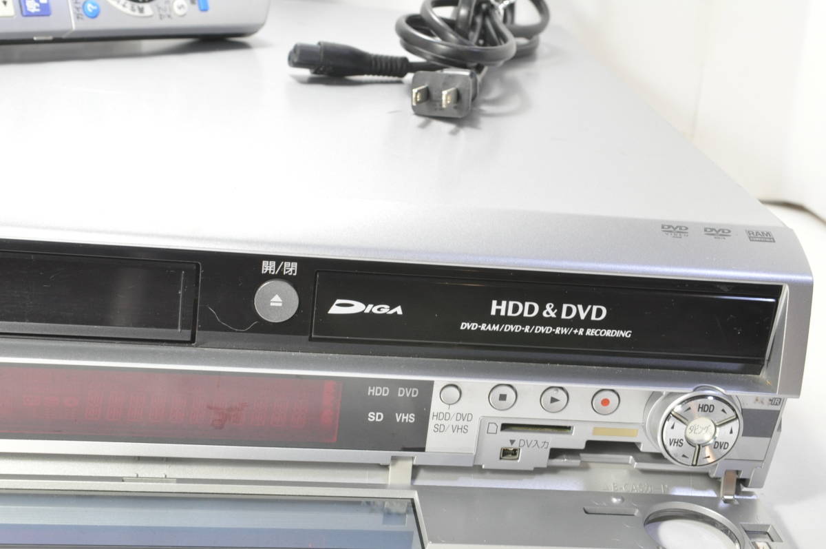★地デジ対応★パナソニック DMR-EX250V VHS/DVD/HDD一体型ビデオデッキ！リモ付！_画像5