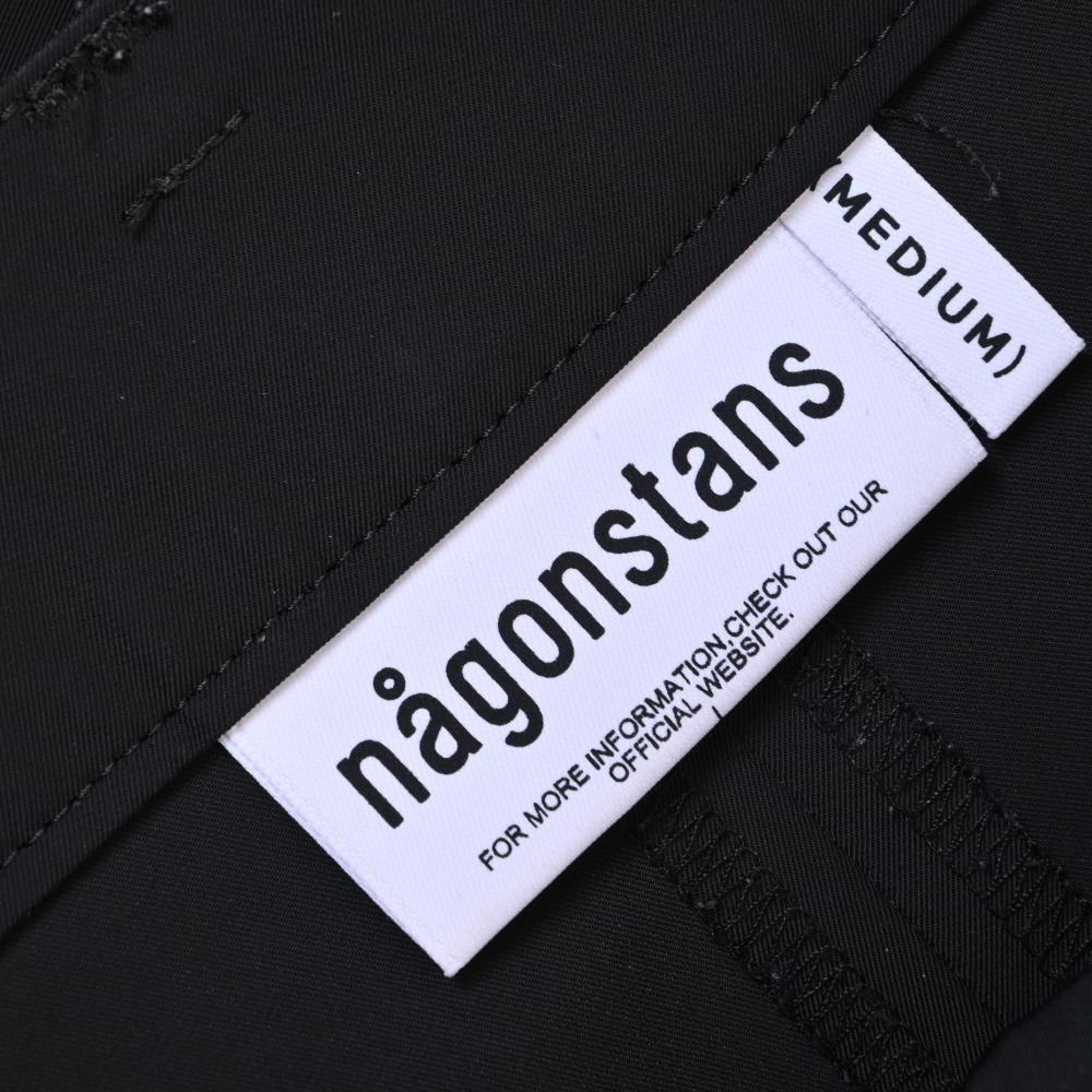 nagonstans ポリ ワイド カーゴパンツ M ブラック ナゴンスタンス KL4BUKQ224_画像9