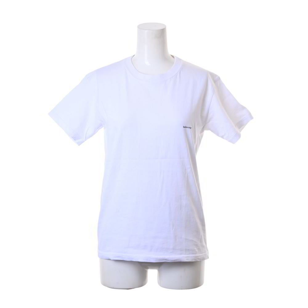 人気ブランド BALENCIAGA KL4BULBH28 バレンシアガ ホワイト S Tシャツ