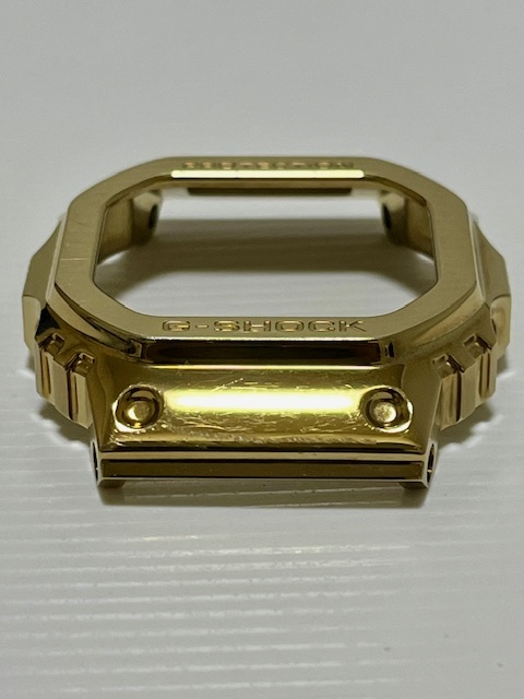 CASIO G-SHOCK GMW-B5000TFG-9JR 35周年記念モデル用 純正ベゼル ゴールド_画像4