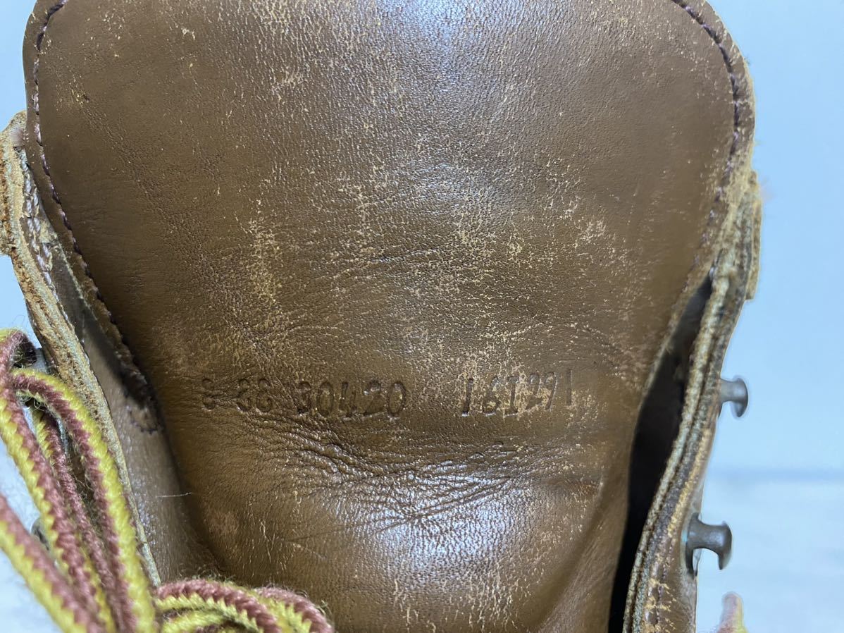 希少★90年代★黒タグ★美品★良品Danner ダナーライト ブーツ 30420XゴアテックスGORE-TEX US8EE26.0〜26.5) 30440_画像8