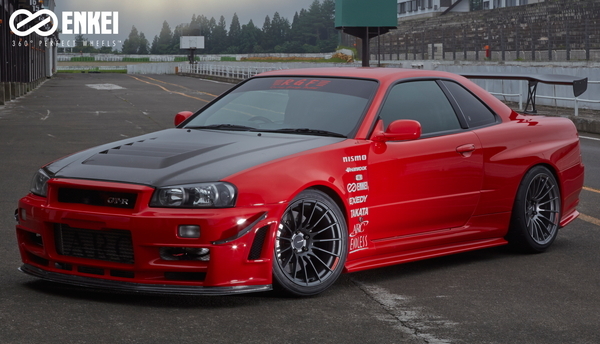 エンケイ レーシングレボリューション RS05RR 4本セット ホイール【18×10J 5-114 INSET22】ENKEI Racing Revolution アルミホイール 1台分_画像7