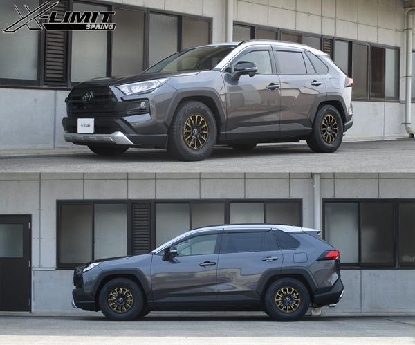 タナベ サステック Xリミットスプリング リア左右セット ダウンサス RAV4 MXAA54【MXAA54XR×2】TANABE SUSTEC X-LIMIT SPRING ローダウン_画像2