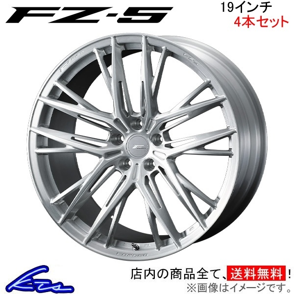 ウェッズ エフゼロ FZ-5 4本セット ホイール シビック FL1 0040762 weds ウエッズ F ZERO FZ5 アルミホイール 4枚 1台分_画像1