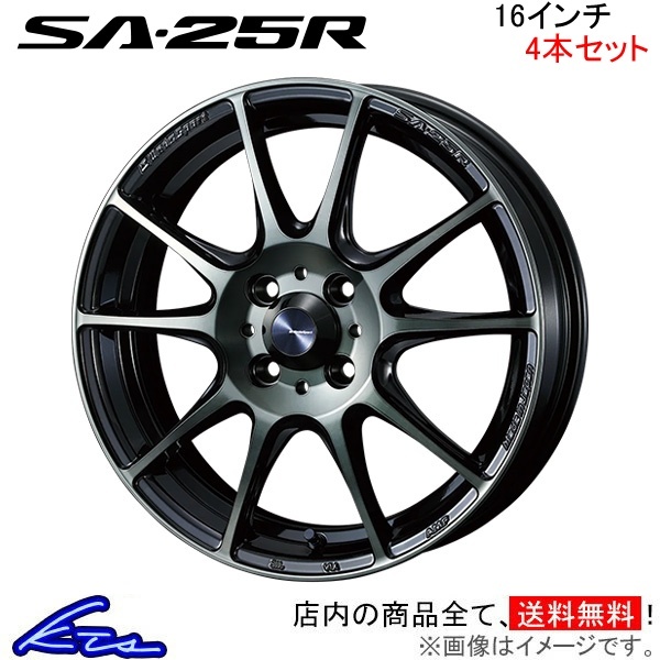 ウェッズ ウェッズスポーツ SA-25R 4本セット ホイール eKクロス EV B5AW 0073689 weds ウエッズ WedsSport SA25R アルミホイール 1台分_画像1