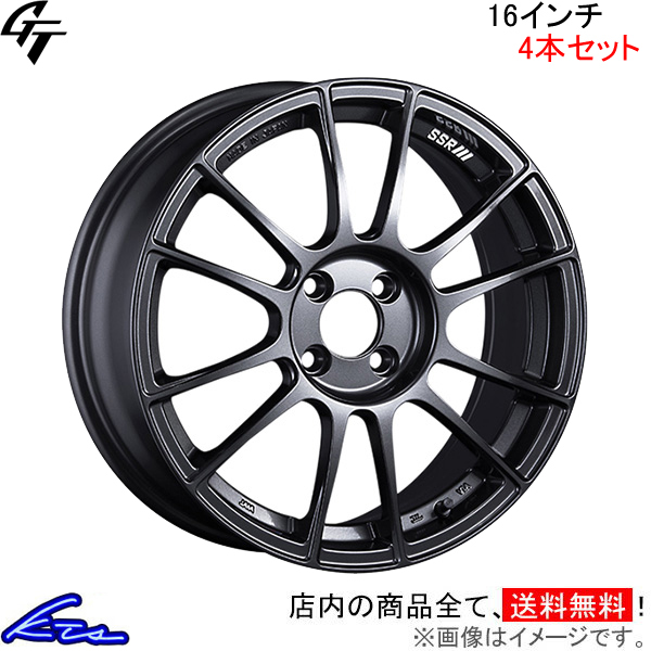 SSR GT X04 4本セット ホイール コペンセロS【16×5J 4-100 INSET48】LA400K SSR TANABE タナベ アルミホイール 4枚 1台分_画像1