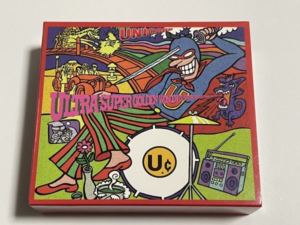 3枚組CD+DVD ユニコーン『ULTRA SUPER GOLDEN WONDERFUL SPECIAL』ベスト・アルバム ソロ作品集 ビデオクリップ集の画像1