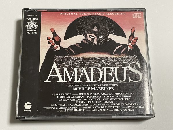 2枚組サントラCD『アマデウス Amadeus: Original Soundtrack Recording』_画像1