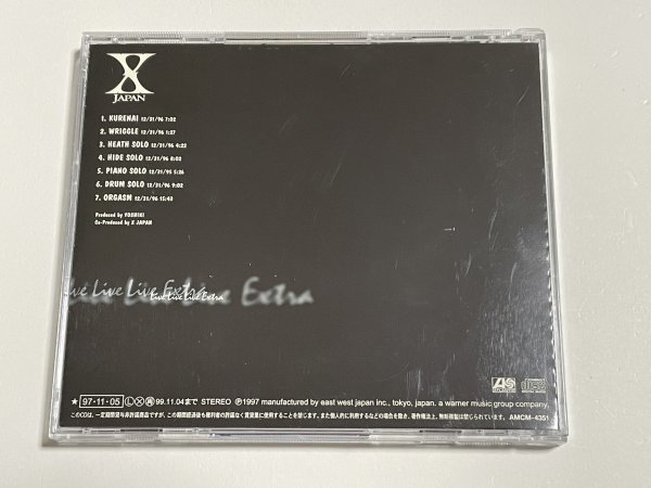 CD X JAPAN『Live Live Live Extra』ライブ・アルバム AMCM-4351の画像2