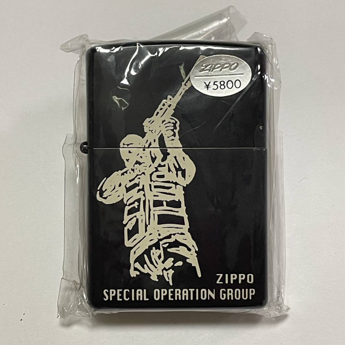 【新品未使用】ZIPPO ジッポ 1999年製 SPECIAL OPERATION GROUP『特殊部隊』シリーズ_画像1
