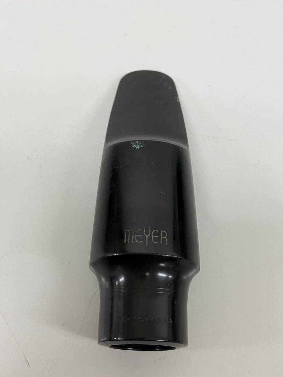 1円〜MEYER 6 メイヤー アルトサックスマウスピース ラバー 楽器 部品 パーツ 売り切り_画像3