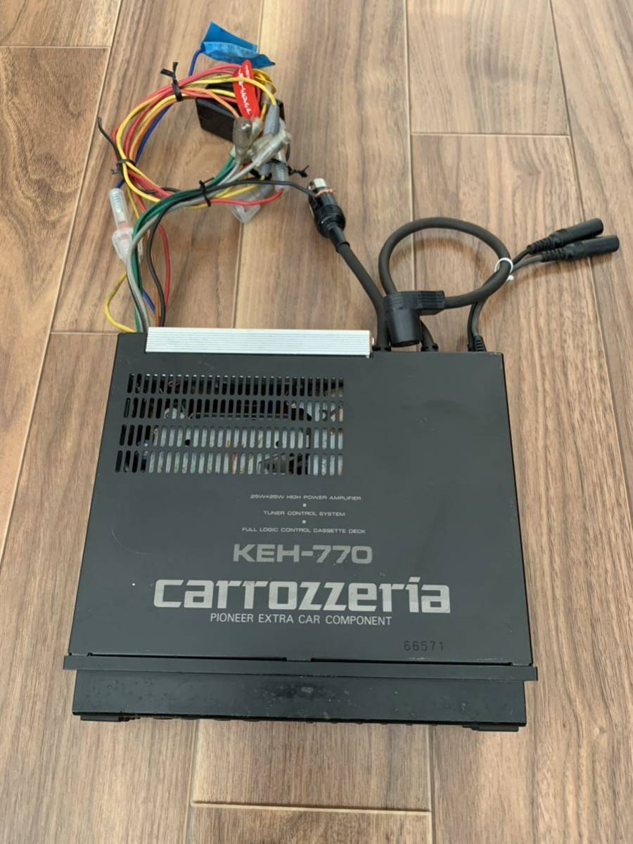 パイオニア Pioneer カロッツェリア carrozzeria KEH-770 GEX-T5 GM-41A TS-X15Ⅱ TS-X60 TS-X90 当時 旧車 暴走族 デッキ チューナーの画像4