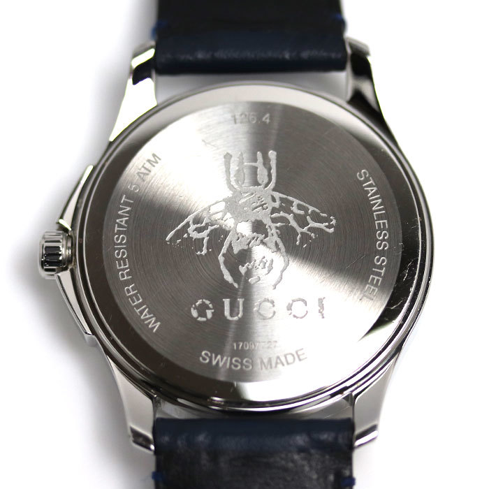 GUCCI グッチ Gタイムレス 腕時計 電池式 YA1264032/126.4 メンズ 中古_画像2