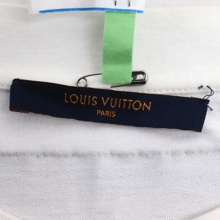 LOUIS VUITTON ルイ・ヴィトン パステル モノグラム 半袖Ｔシャツ ホワイト RM211M NPG HKY17W L メンズ 中古の画像7