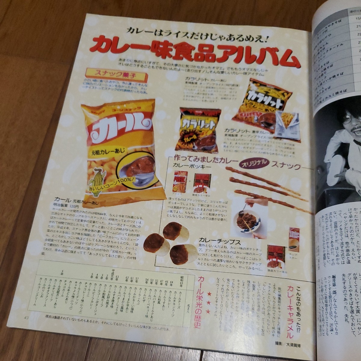 ハラペーニョ 創刊2号 1995年8月号/爆烈！レトルトカレー道を極める/櫻井淳子/カレー味食品アルバム/カレーCM史大研究/95カレー大全_画像10