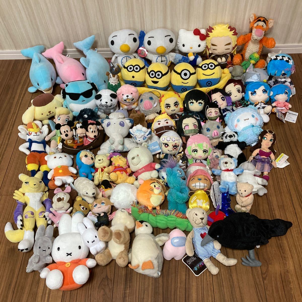 ぬいぐるみ 53個 まとめ売り 大量 Yahoo!オークション - 小さめ ぬいぐるみ 大量まとめセット 82点