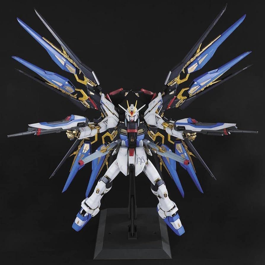 PG 機動戦士ガンダムSEED DESTINY ストライクフリーダムガンダム 1/60スケール 色分け済みプラモデル_画像4