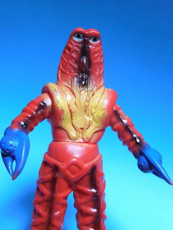 当時物 ブルマァク ゴドラ星人(B) ウルトラセブン 怪獣ソフビ 当時物 ブルマァク ゴドラ星人(B) ウルトラセブン 怪獣ソフビ