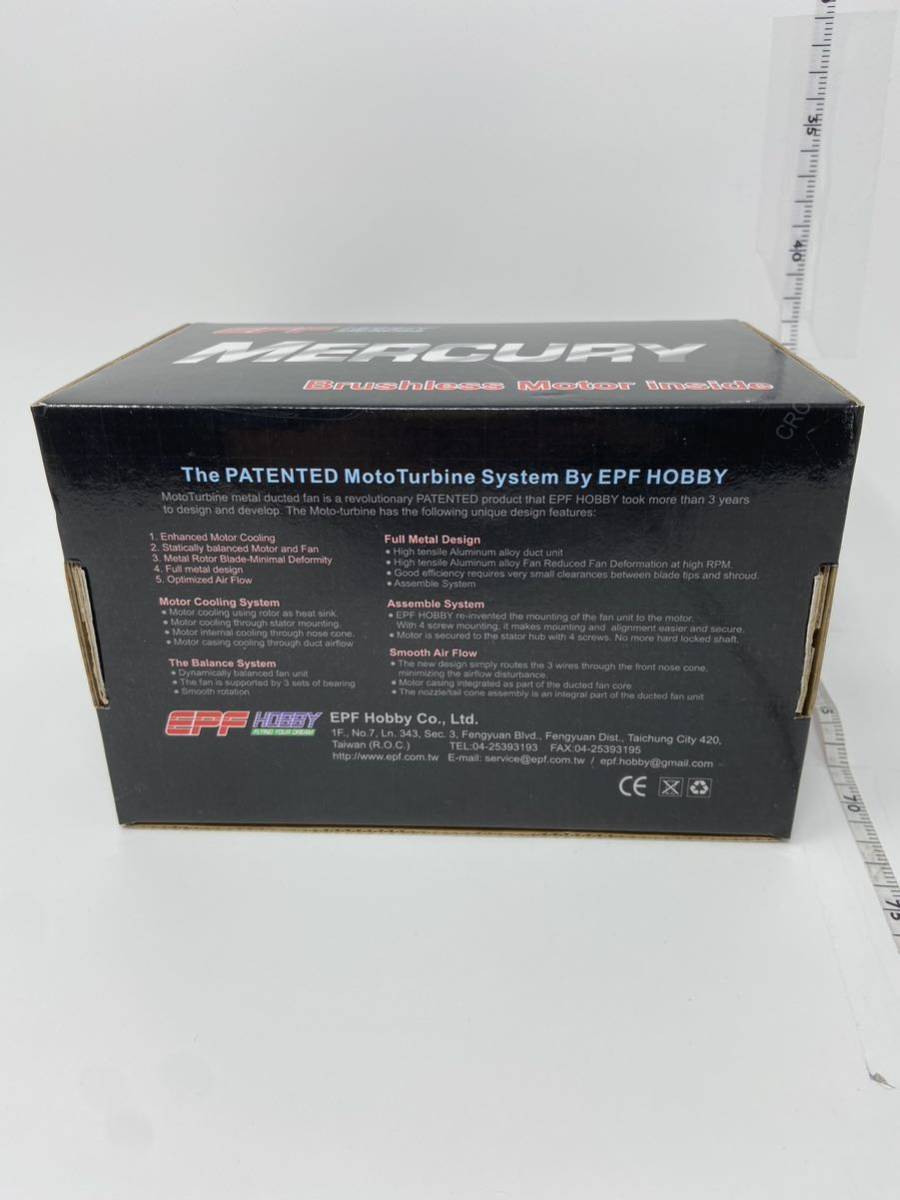 未使用 EPF HOBBY Mercury （マーキュリー） patent product 3 bearings inside 104mm 950KV-CCW (12S Li-Po)_画像3