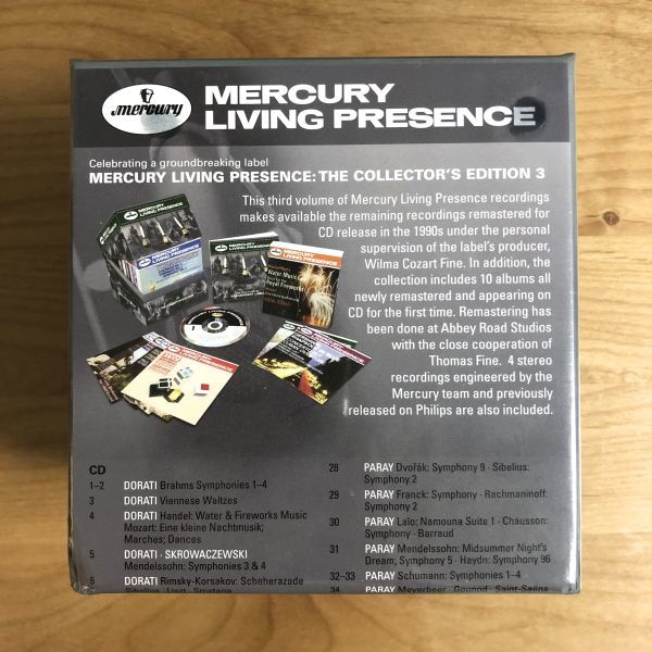 【新品未開封 53CD-BOX】 MERCURY LIVING PRESENCE VOL.3 / マーキュリー・リヴィング・プレゼンス 検) 新品未使用 NEW SEALED COLLECTOR'S_画像5