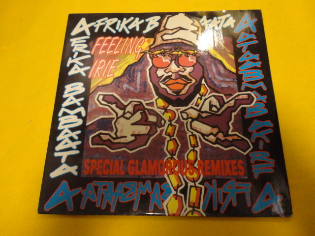 Afrika Bambaataa - Feeling Irie オリジナル原盤 12 アッパー・ダンス・RAP Special Glamorous Remixes _画像1