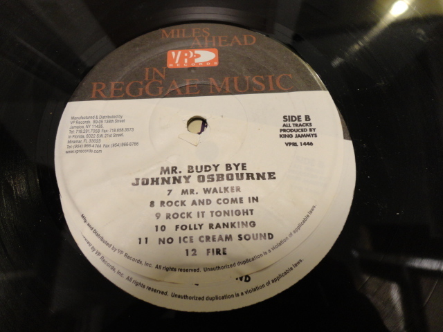 Johnny Osbourne Mr. Budy Bye オリジナル原盤 US LP　レゲエ名盤　視聴_画像4