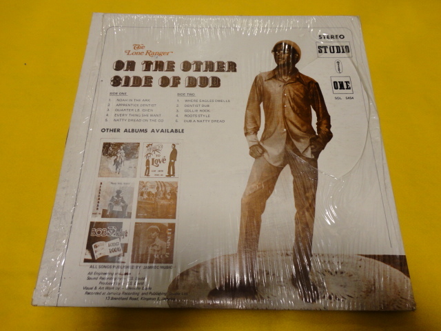 The Lone Ranger - On The Other Side Of Dub シュリンク付 名盤 ROOTS REGGAE CLASSIC LP 視聴の画像2