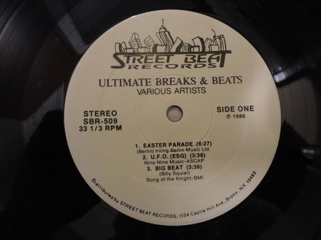 Ultimate Breaks & Beats シュリンク付 最強FUNK SOUL コンピ LP Whole Darn Family / Liquid Liquid / Ingrid / ESG / Billy Squier_画像3