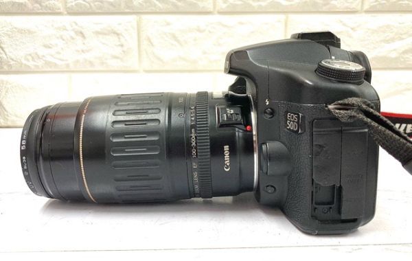 Canon デジタル一眼レフカメラ EOS 50D ボディ+ZOOM EF 100-300mm1:4.5-5.6+EF-S 18-200mm 1:3.5-5.6 IS 他備品 通電のみ確認 fah 12A508_画像6