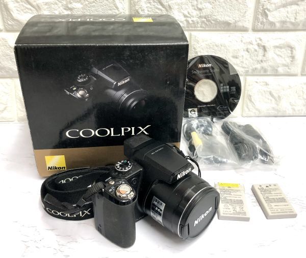 Nikon ニコン COOLPIX クールピクス P90 コンパクトデジタルカメラ 簡単操作確認済 元箱付 fah 12S044_画像1