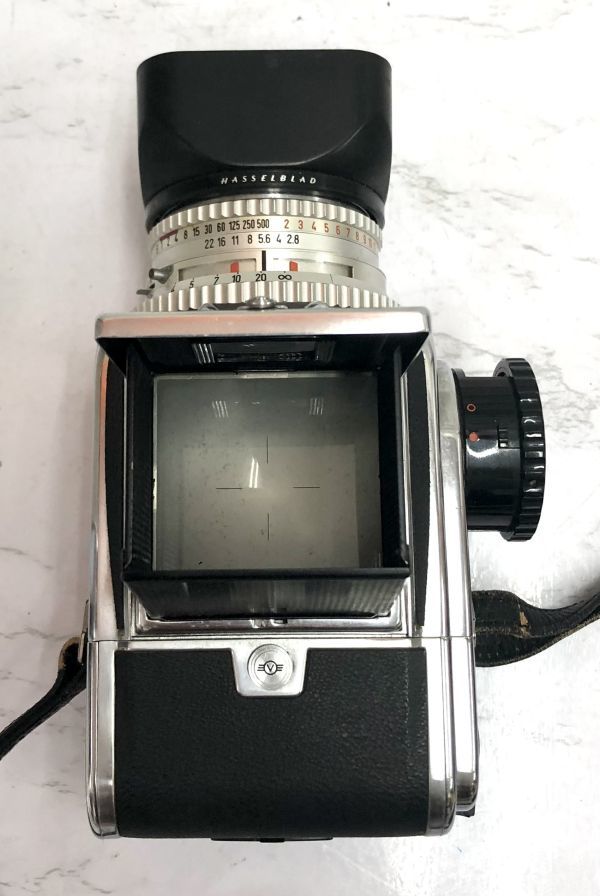 HASSELBLAD ハッセルブラッド 500C 中判 フィルムカメラ L型グリップ 取扱説明書(英語版、日本語版) 動作未確認 fah 12S080_画像6