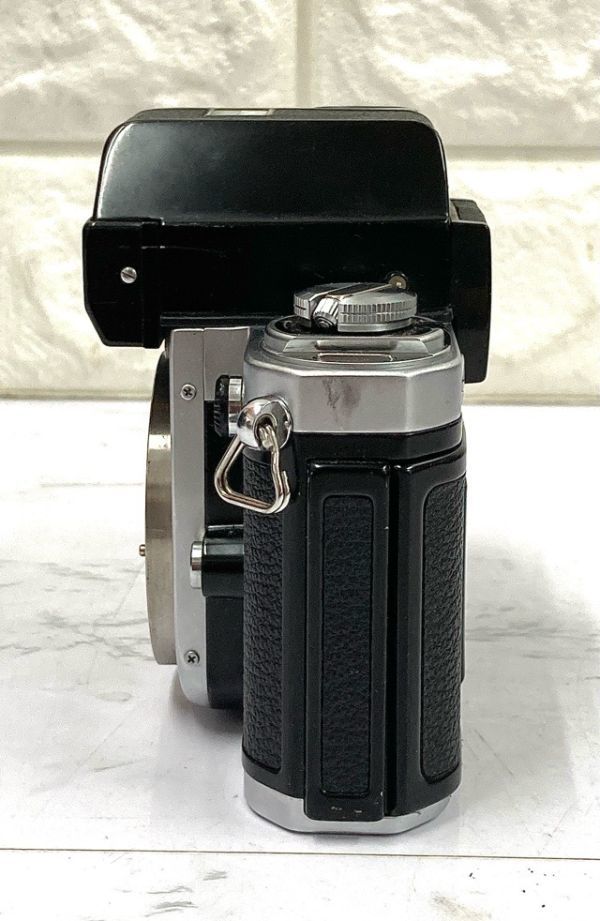 Nikon ニコン F2 フォトミック シルバー フィルム一眼レフカメラ+AF NIKKOR 35-05mm 1:3.5-4.5 レンズ シャッターOK fah 12A505_画像4