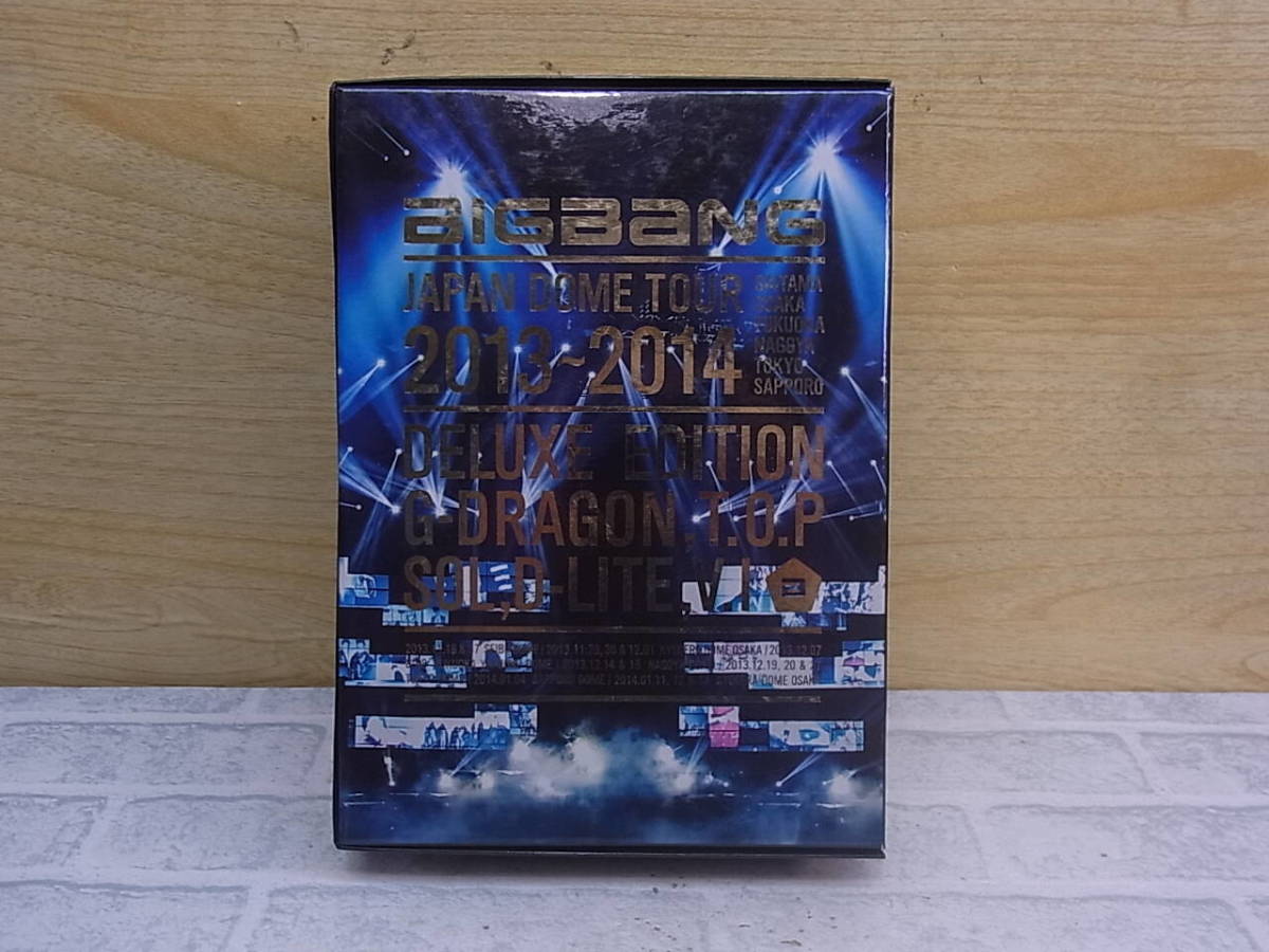 ◎L/880●音楽DVD☆ビッグバン BIGBANG☆JAPAN DOME TOUR 2013-2014☆初回限定盤☆DVD3枚組/CDなし☆中古品_画像3