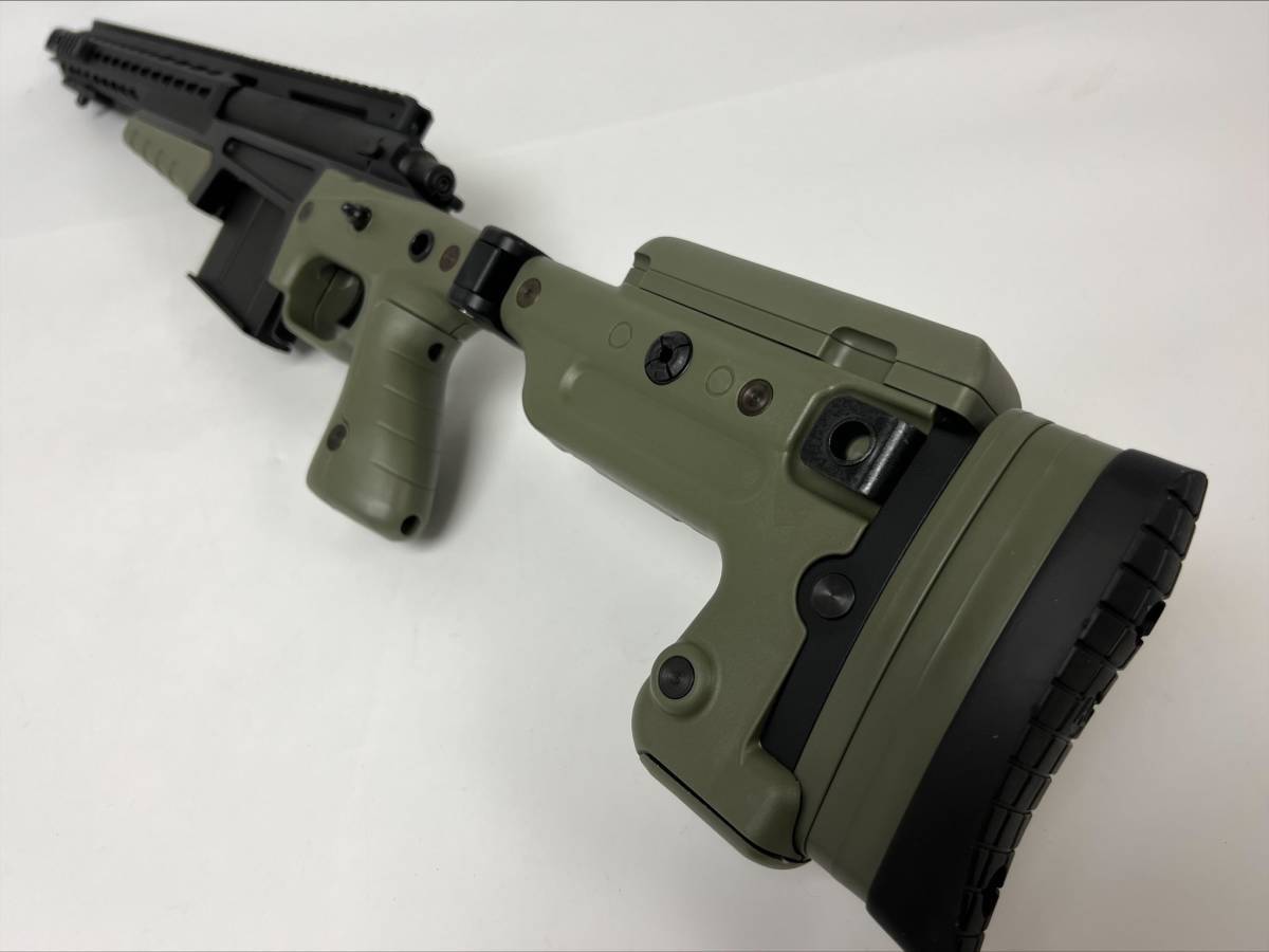 ★ARCHWICK アークウィック MK13 mod7 コンパクト エアコッキングライフル スナイパーライフル SAGE(OD) 日本仕様 VSR10 APS M40A1 M700_画像2