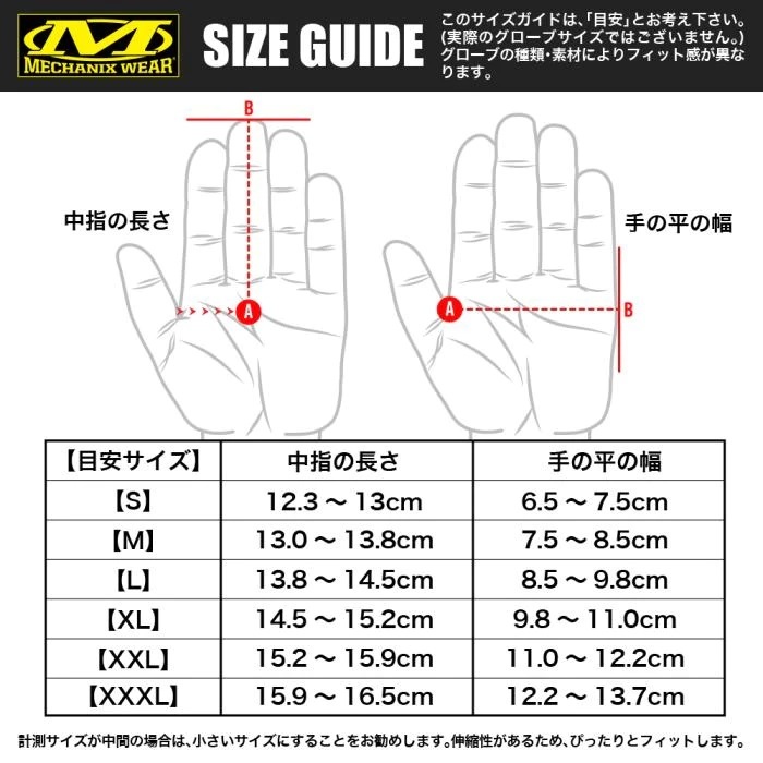 メカニックス グローブ MechanixWear サイズM イエロー Original Glove オリジナルグローブ MG-01 国内正規品 実物 メカニクス_画像2